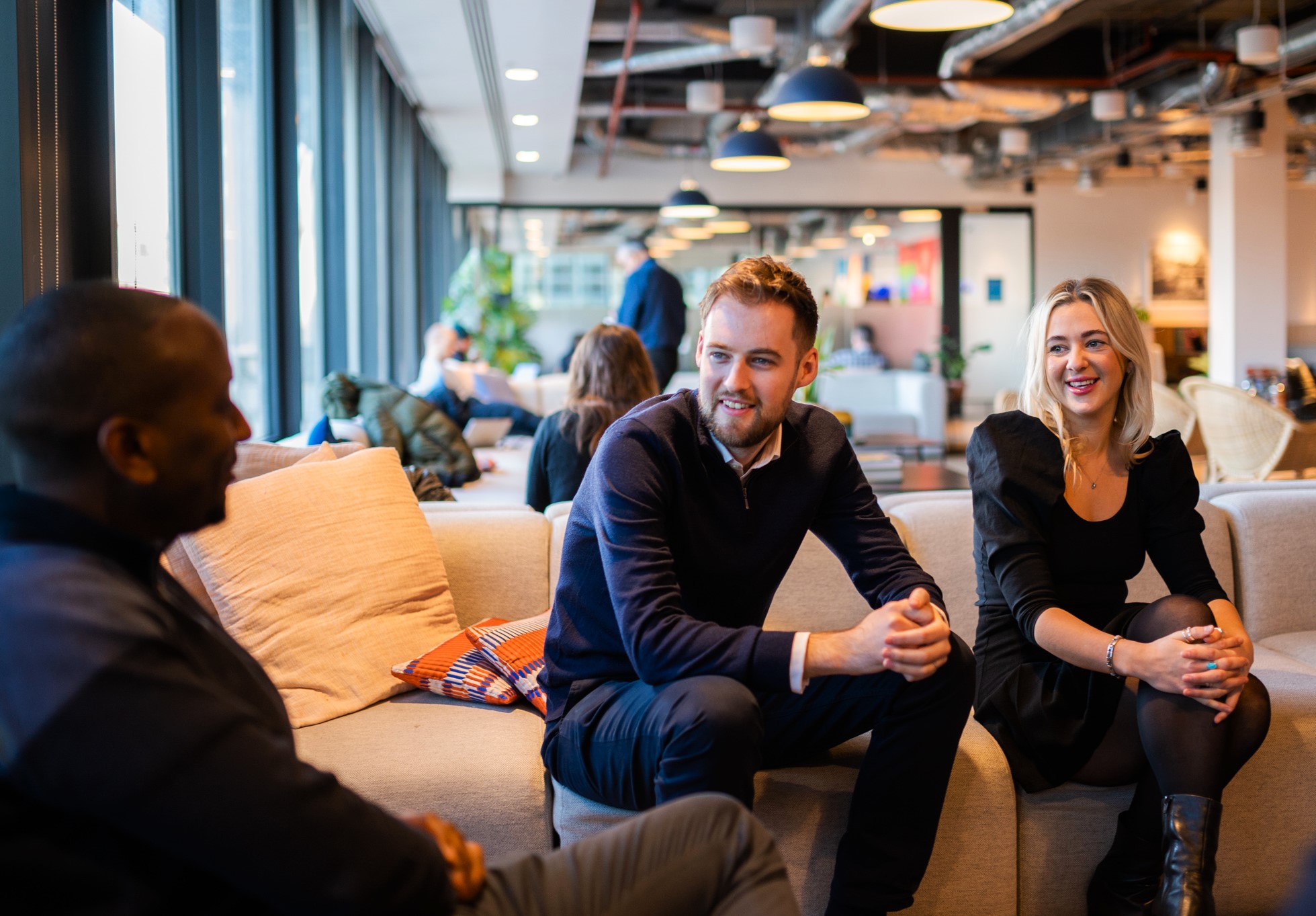Consultants working with client teams